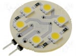 Лампа OF-LEDG4WW Модул LED; 1,44W; G4; топло бял; 84lm; 12V